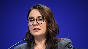 La viceprimera ministra de Ucrania