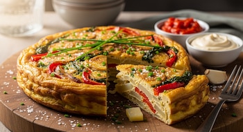 La frittata de papas y