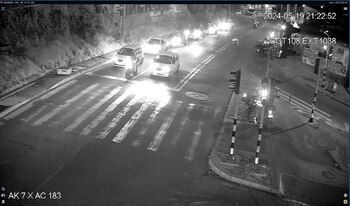 Finalizó el reversible sobre la carrera séptima - crédito Bogotá Tránsito