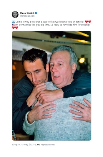 El mensaje de Manu Ginobili