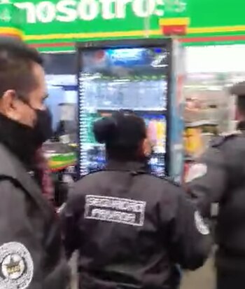 Un hombre grabó todos los