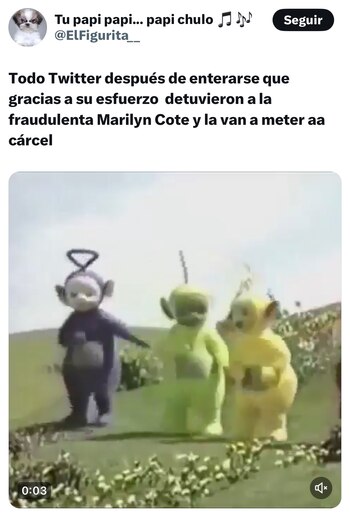 (Captura de pantalla X)