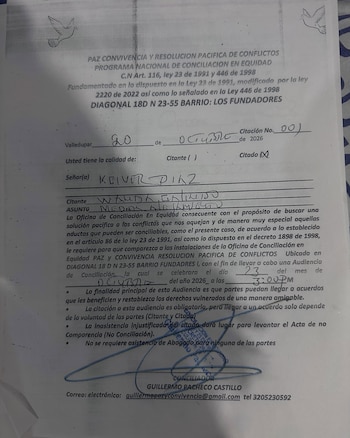 La joven se encontraba adelantando una solicitud para que se emitiera una orden de alejamiento por parte de su expareja sentimental - crédito Facebook