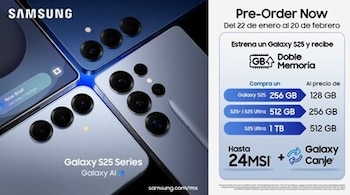 Todos los Galaxy S25 cuentan