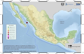 Sismo hoy.