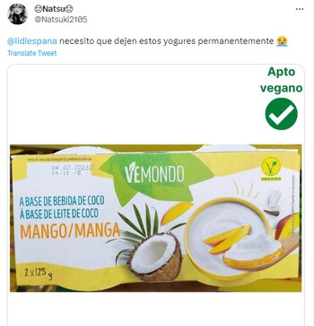 Los yogures veganos de la