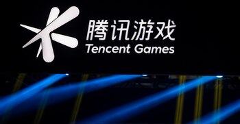 El logo de la empresa de videojuegos Tencent (EFE/EPA/ALEX PLAVEVSKI/Archivo)