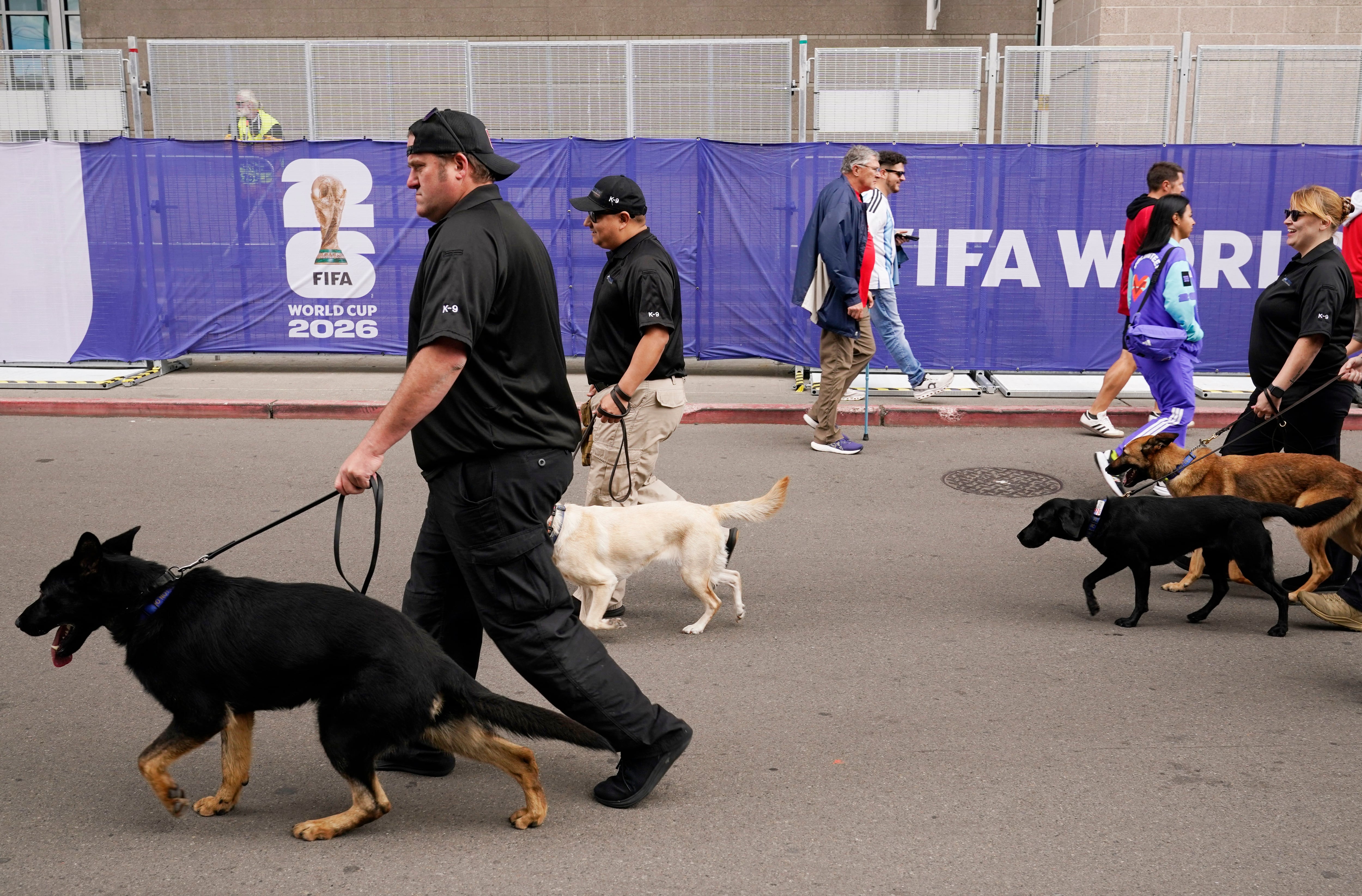 Más de 400 organismos, entre policías locales, FBI, Homeland Security e ICE, coordinan el dispositivo de seguridad del Mundial 2026 (REUTERS/David Ryder)