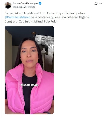 El congresista busca llegar a