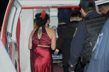 Más de 10 personas fueron trasladadas a diversos hospitales ya que resultaron intoxicados durante una fiesta navideña en la Ciudad de México Foto: (Luis Carbayo / Cuartoscuro)