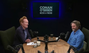 Zach Galifianakis y Conan O´Brien
