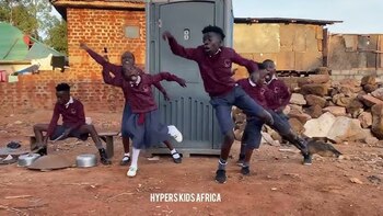 Hypers Kids Africa, los niños