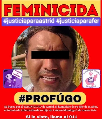 Eduardo "N" se encuentra prófugo