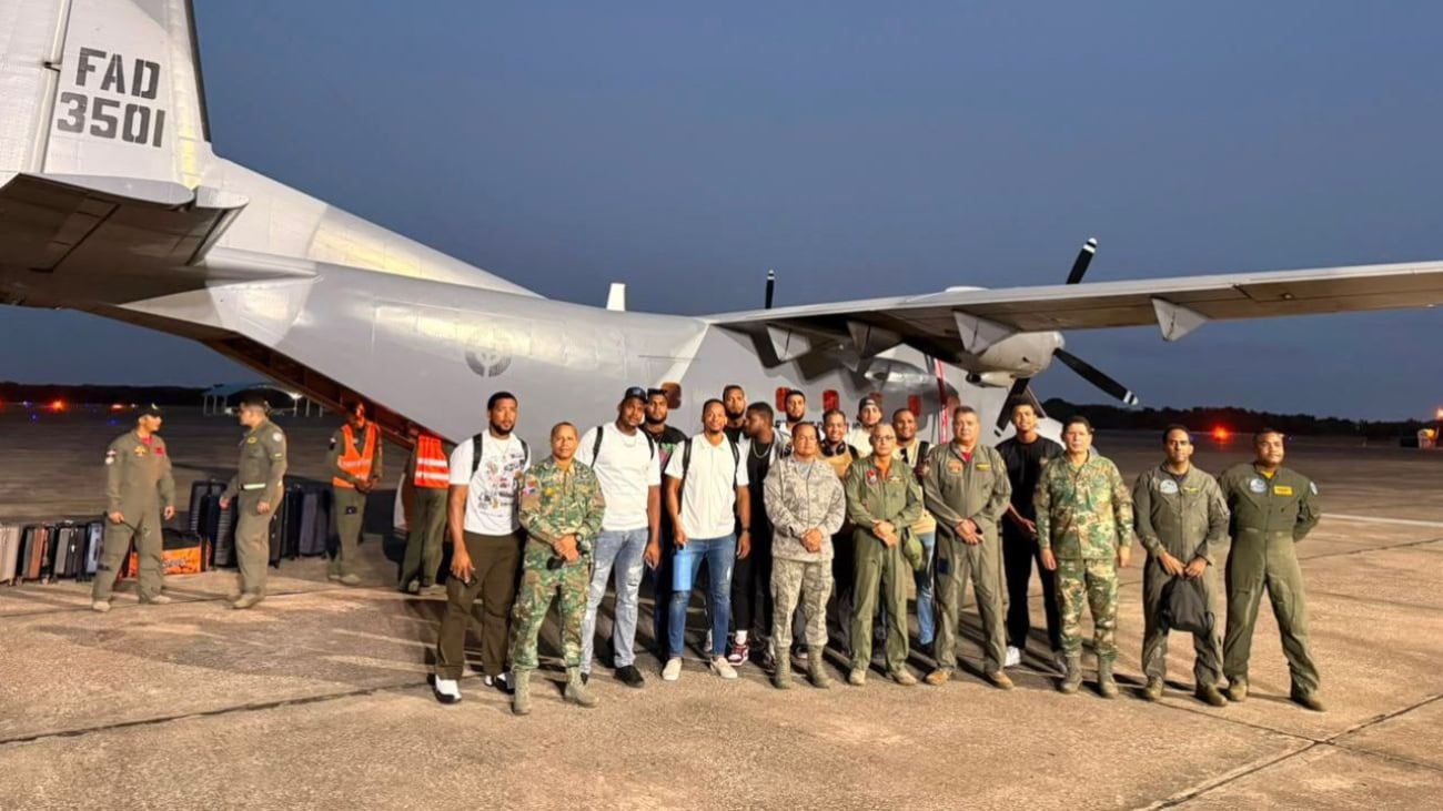 República Dominicana repatrió a 11 ciudadanos desde Venezuela tras terremotos. (Cortesía: Presidencia de la República Dominicana)