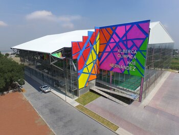 El complejo Noé Hernández fomenta el deporte con clases de natación, buceo, clavados y waterpolo, al alcance de la comunidad (Foto: Municipio de Chimalhuacán)
