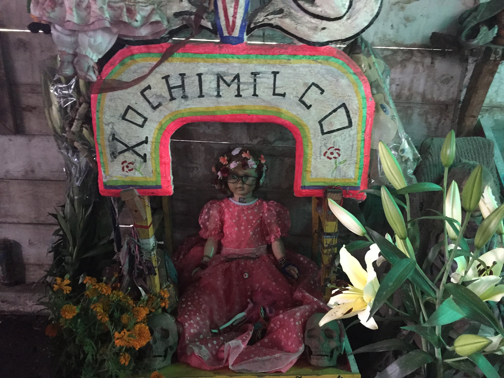 Xochimilco en Día de Muertos