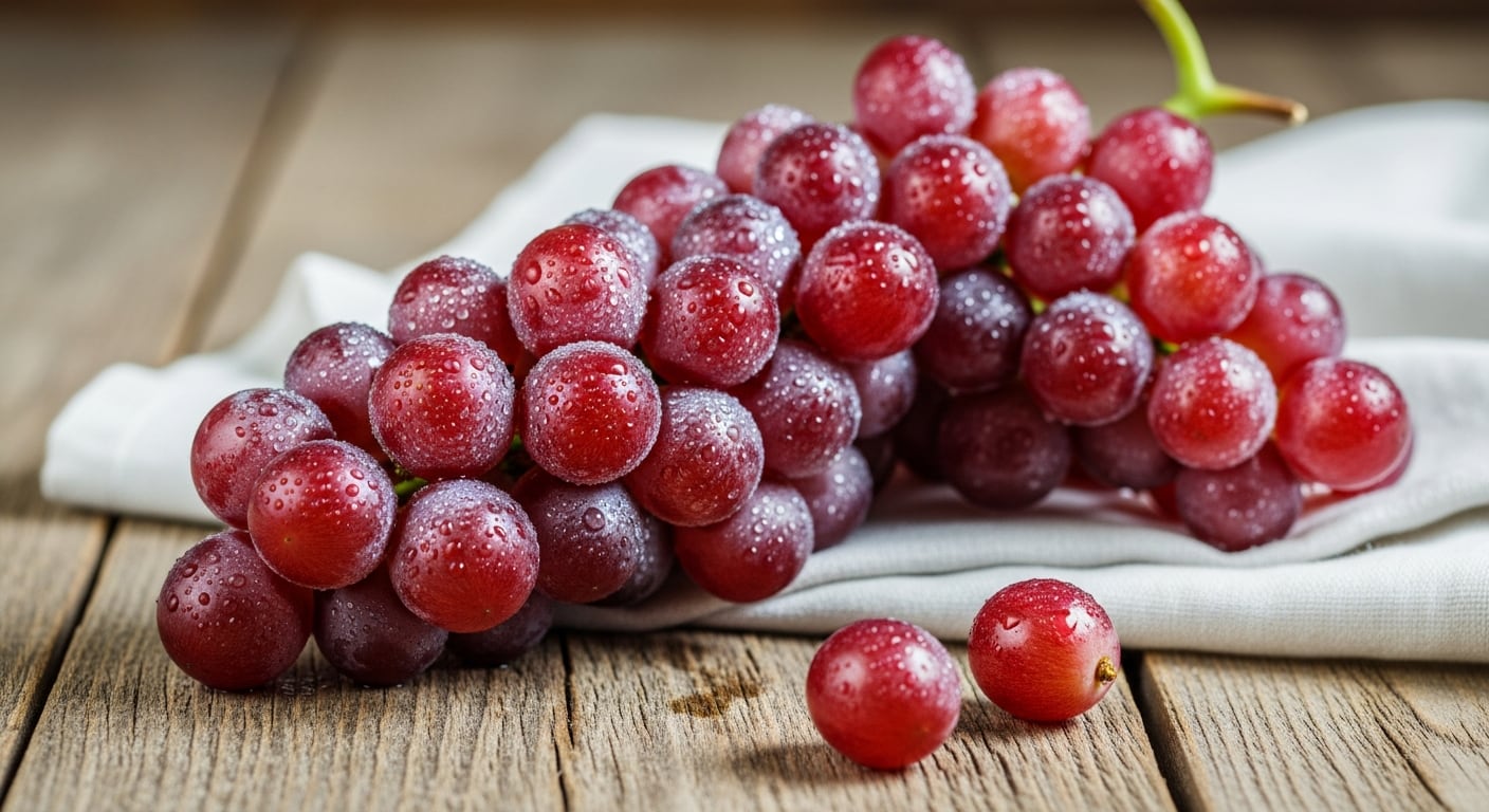 Los antioxidantes presentes en las uvas, como el resveratrol, los flavonoides y los polifenoles, se asocian con la defensa celular y control de la inflamación cutánea (Imagen Ilustrativa Infobae)