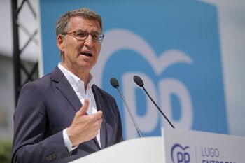 El presidente del Partido Popular,