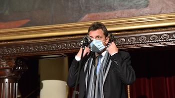 Sergio Massa, presidente de la