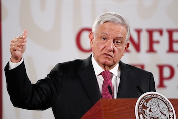 El presidente de México tendrá una reunión oficial con su homólogo, Donald Trump, para celebrar la entrada en vigor del T-MEC (Foto: José Méndez/ EFE)