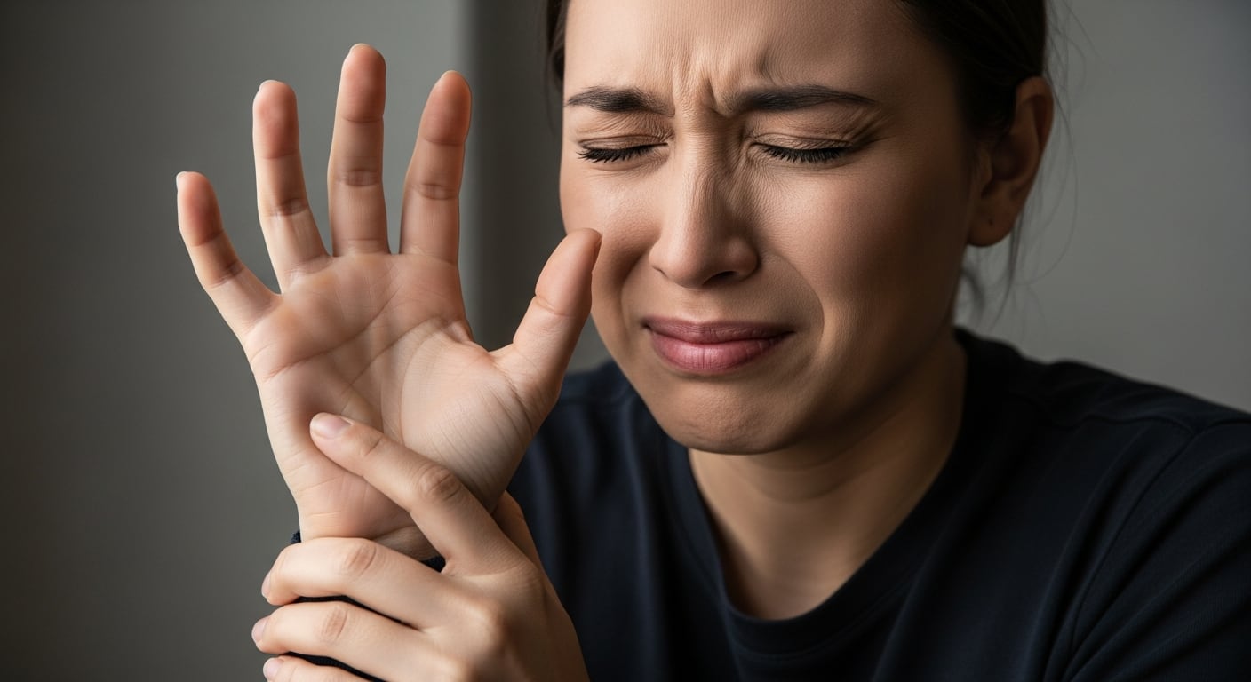 Los síntomas frecuentes incluyen molestias, sensación de debilidad y dificultad para mover la muñeca si el bulto crece o presiona estructuras vecinas (Imagen Ilustrativa Infobae)