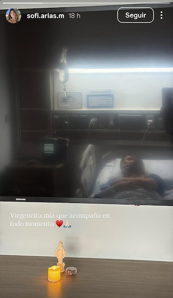 La joven mostró una imagen que causó inquietud entre sus seguidores - crédito Instagram