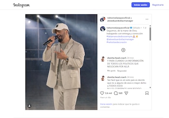 La respuesta de Nelson Velásquez en redes sociales tras el escándalo defendió su trabajo y fue su único pronunciamiento oficial sobre la fiesta carcelaria - crédito @nelsonvelasquezoficial/Instagram