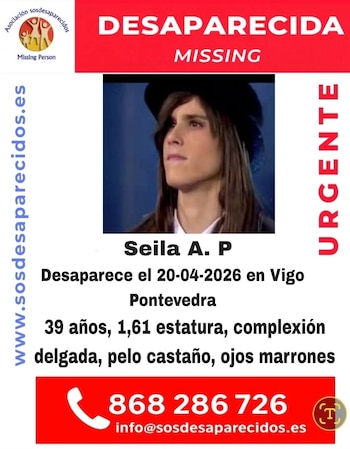 La asociación SOS Desaparecidos había compartido la alerta sobre la búsqueda de Seila Esencia. (@sosdesaparecido/X)