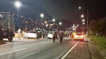 Un reciente protesta contra las