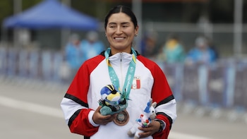Evelyn Inga competirá en París 2024, sus primeros Juegos Olímpicos.