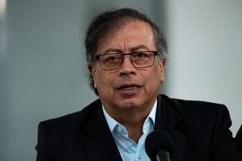 El presidente Gustavo Petro no