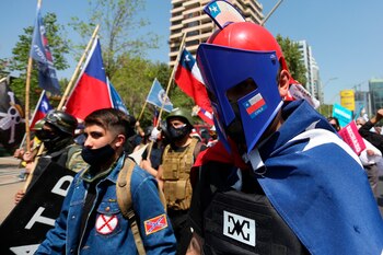 Personas adherentes al "rechazo" (EFE)