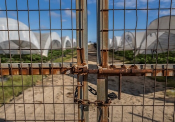 Imagen de unos invernaderos. (Pablo