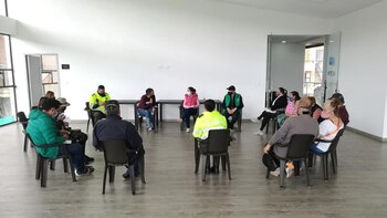 Red de apoyo conformada por