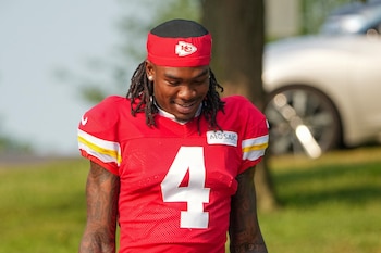 Rashee Rice, receptor de los