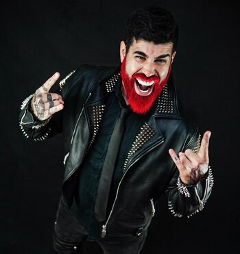 El argentino Aryel Altamar, hipnotista