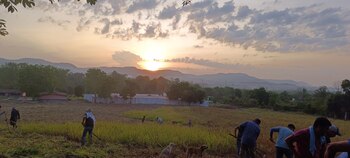 El lugar se dividió en