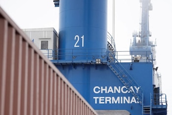 El puerto de Chancay, en Perú, es parte de la Belt and Road Initiative de China, proyecto en el cual invirtió alrededor de 1.300 millones de dólares. REUTERS/Angela Ponce/Foto de archivo