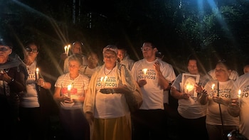 Los familiares de los presos