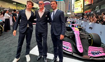 Colapinto, junto a Gasly y