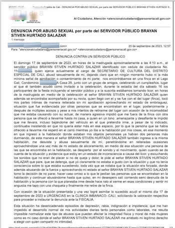 El relato de la mujer