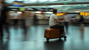 Los aeropuertos en Japón piden