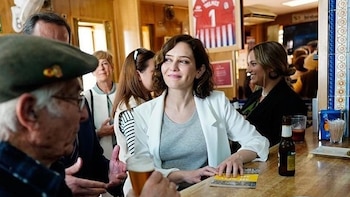 Isabel Díaz Ayuso en un