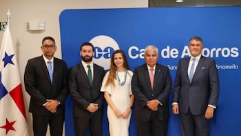 Andrés Farrugia presenta programa financiero de Caja de Ahorros y BBVA para obras en Panamá