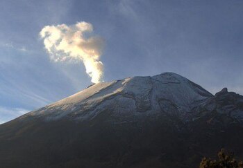 El Popocatépetl es uno de