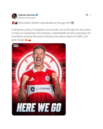 Robert Lewandowski al Chicago Fire