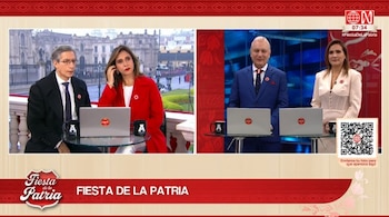Verónica Linares y Federico Salazar, como cada año, informan sobre los últimos acontecimientos de Fiestas Patrias.