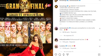 Vanessa Claudio conducirá la final de ‘Solo Las Más 2′
(Foto. La Más Draga)