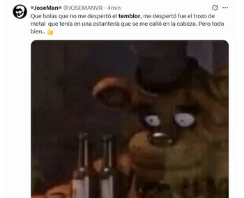 Algunas personas no sintieron el temblor - crédito X