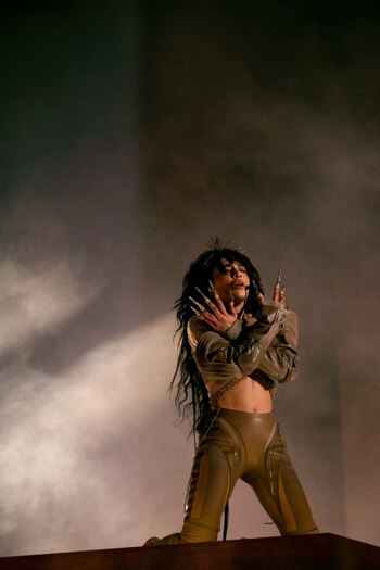La cantante Loreen, en Eurovisión